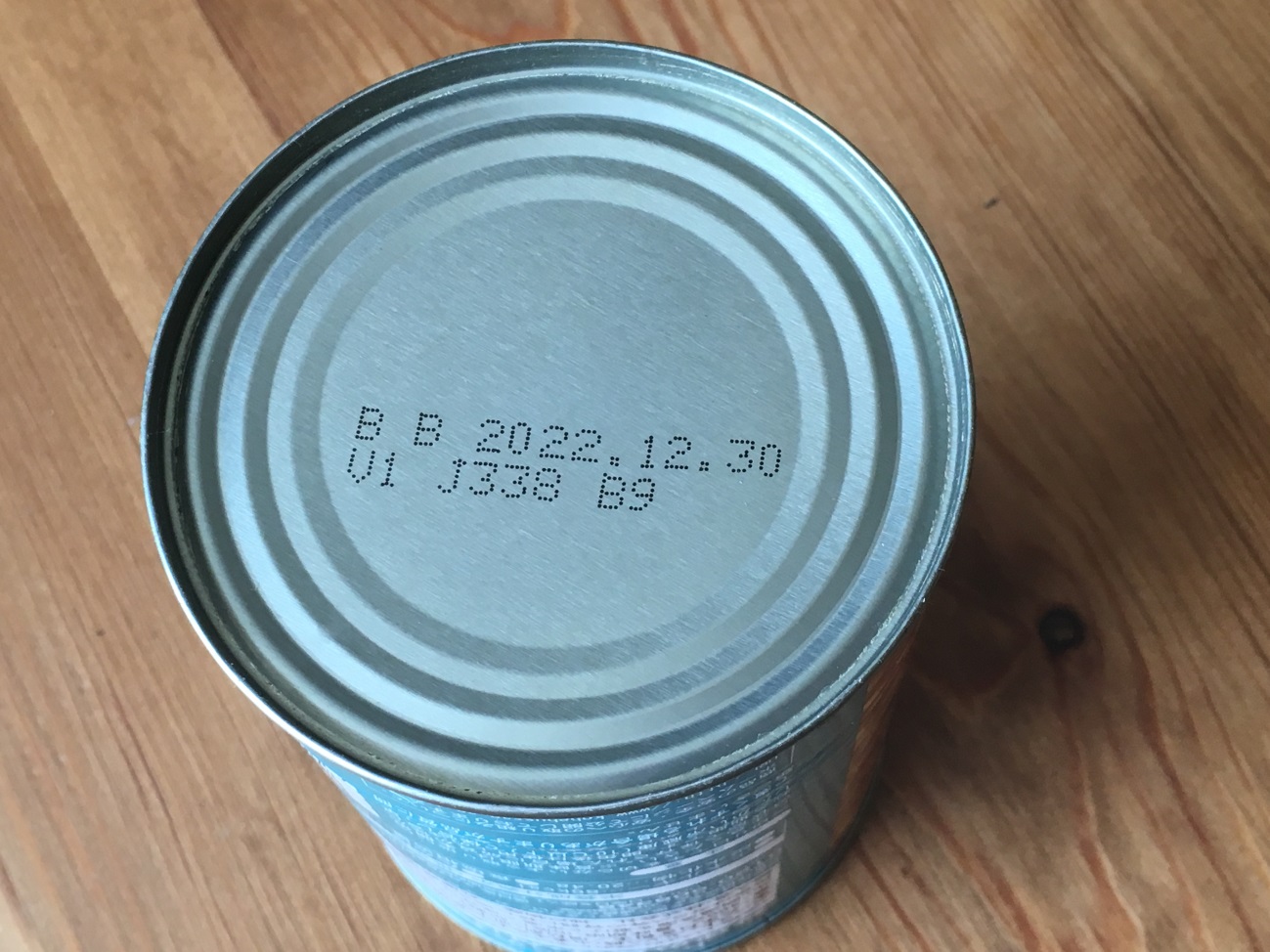 業務スーパーのベイクドビーンズ缶詰の賞味期限表記