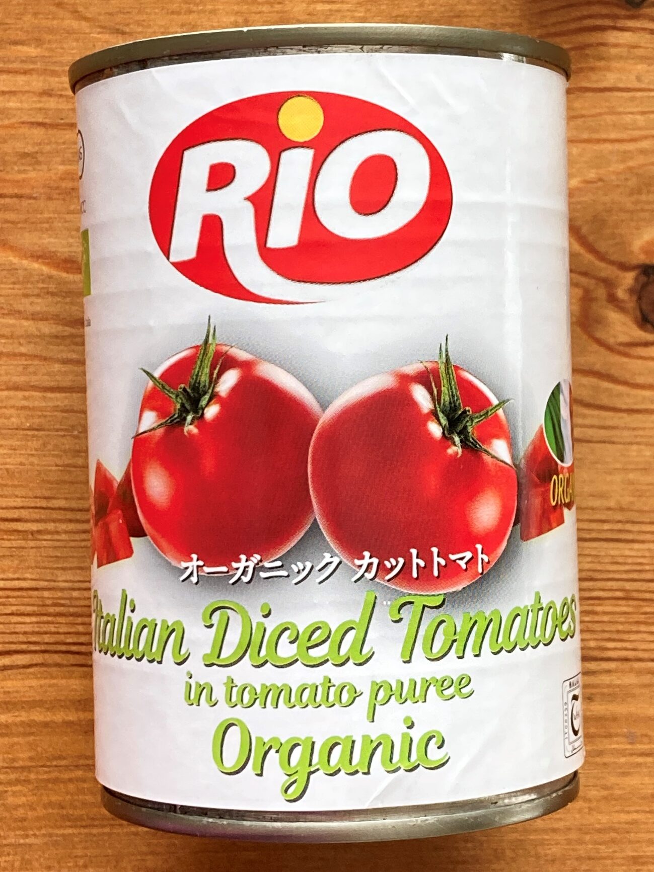 業務スーパーのオーガニックカットトマト缶詰