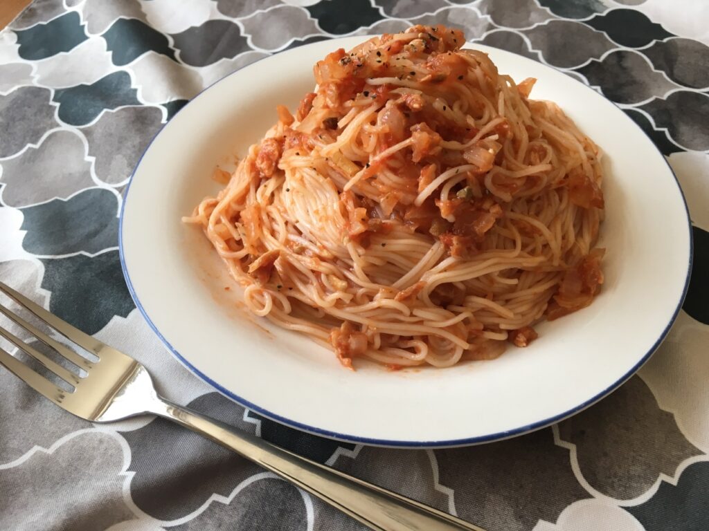 業務スーパーのポルチーニとトマトのパスタソースはパスタ以外にも使えて便利♪ 業スーおすすめブログ
